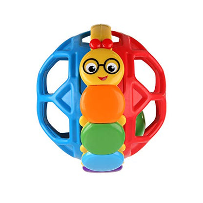 Baby Einstein Outstanding Opus The Octopus Sensory Rattle & Teether Multi-Use Toy, BPA Free & Chillable, 3 Months & up, Multicolored