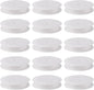 Craftdady 50Pcs Empty Plastic Wire Spools 2.64" in Diameter Thread Bobbins for Beading Wire Thread String
