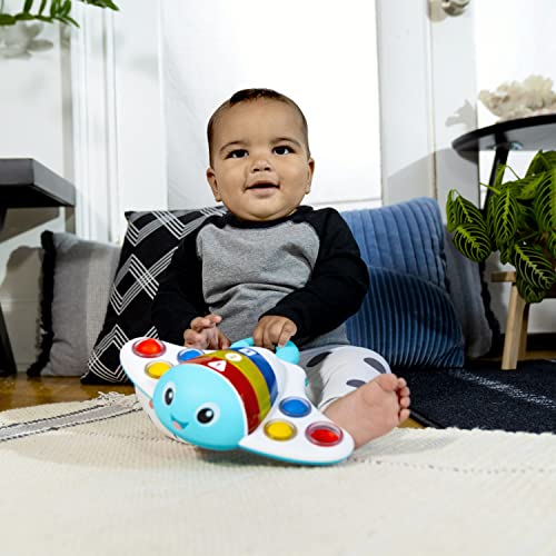 Baby Einstein Outstanding Opus The Octopus Sensory Rattle & Teether Multi-Use Toy, BPA Free & Chillable, 3 Months & up, Multicolored