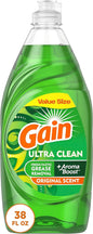 Gain Ultra Dishwashing Liquid Dish Soap, Original Scent, 38 fl oz
