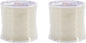 Pepperell Stretch Magic 1mm Bead and Jewelry Cord, 100m, Clear (2 Pack)