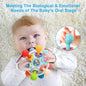 TOHIBEE Baby Montessori Sensory Toys for 0-6 6-12 Months, Food Grade Teething Toys for Babies 0 3 6 9 12 18 Months, Newborn Infant Learning Developmental Toys Gifts for 1 2 Year Old Boys Girls