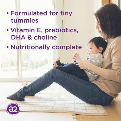 a2 Platinum® Premium Infant Formula for Babies ages 0-12 Months, Milk-Based Powder with Iron. Nutritionally Complete, made with pure and natural a2 Milk® - 14.1 - oz Can